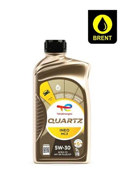 TOTAL زيت محرك كوارتز MC3 5W-30 اصطناعي بالكامل لتوفير الوقود، مناسب لمحركات ...