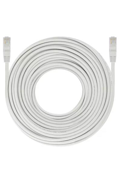 Spacer Cablu de patch UTP Cat6, cupru-aluminiu, 30 m, alb, AWG26, "SPPC-UTP-C...
