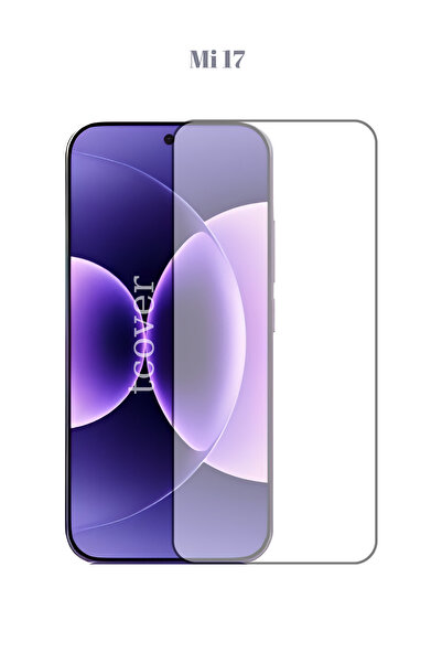 tcover Xiaomi Mi 17 Ekran Koruyucu 6D Tam Kaplayan Lüx Sağlam Kırılmaz Cam