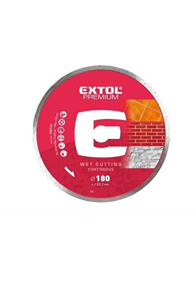 Extol Premium Disc diamantat 180mm, Extol Premium, tăiere umedă, 108734