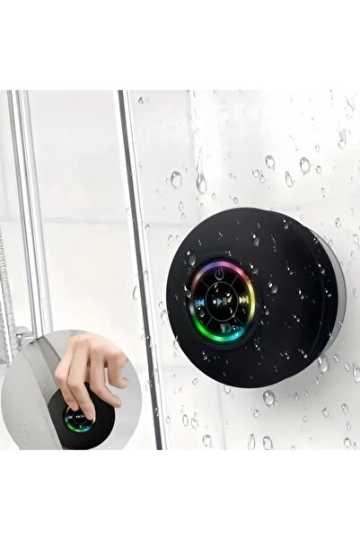 CasaDesteapta.ro Преносима водоустойчива Bluetooth колонка за душ/баня, с вен...