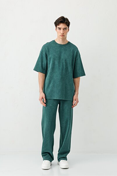VAMOSCLO Short sleeve washable oversize t-shirt