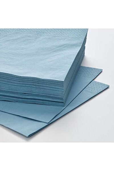 Napkins FANTASTISK Paper napkin, grey-blue, 40x40 cm