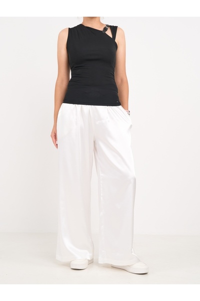 Lee Cooper - Pantaloni lungi dama cu buzunare de culoare uniforma