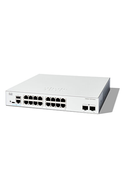 Cisco CATALYST 1200 16-PORT GE 2X1G/SFP "C1200-16T-2G" (timbru verde 2 lei)