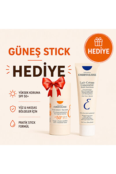 Embryolisse Lait-Crème Concentré Tüm Cilt Tipleri (Normal ve Kuru Cilt) Nemle...