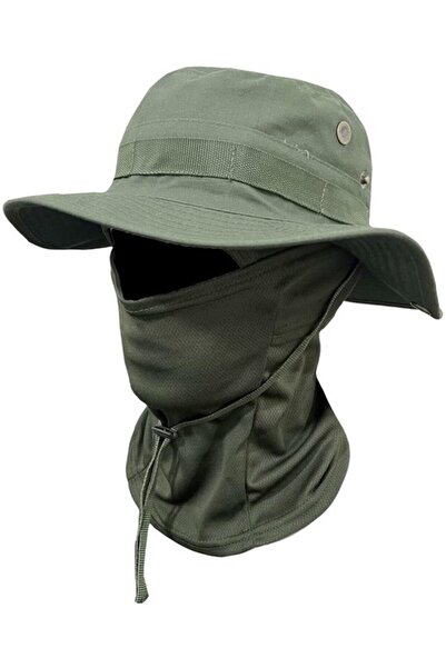STARSTAR Men's camouflage wide-brim sun hat mesh beach/hunting style13.