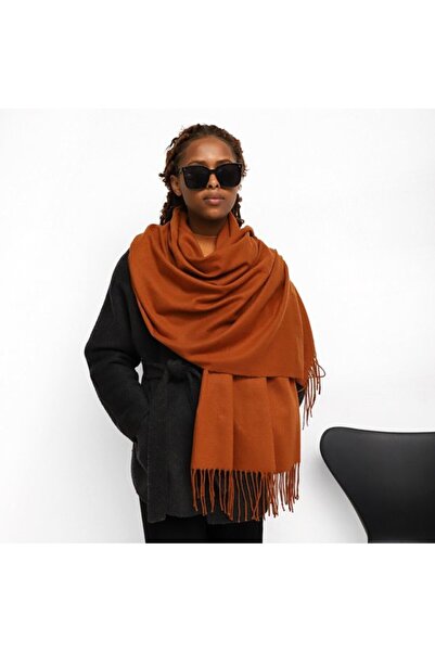 STARSTAR Women's silk scarf 210x70cm royal blue elegant soft winter.