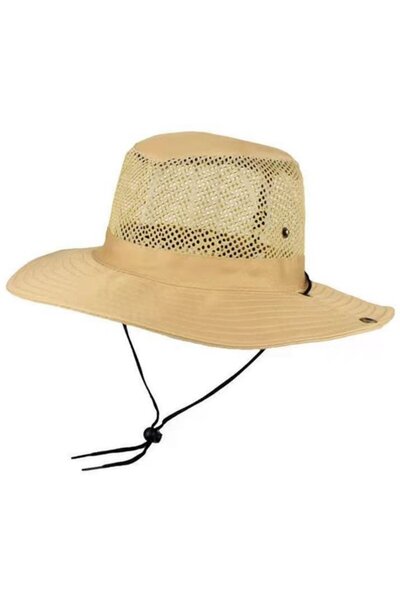 STARSTAR Breathable Men's Summer Hat - Head Circumference 56-58 cm Width 35 L...