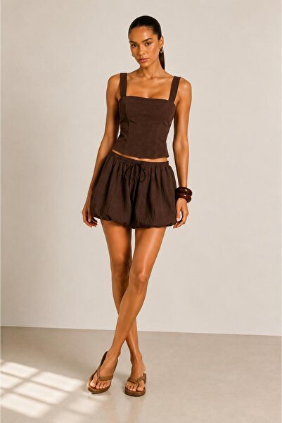ALEXANDERGARDI Textured Fabric Balloon Shorts