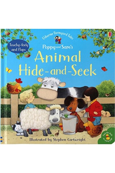 Usborne Publishing Carte "Poppy și Sam: Căutări cu animalele în ascunzătoare"...