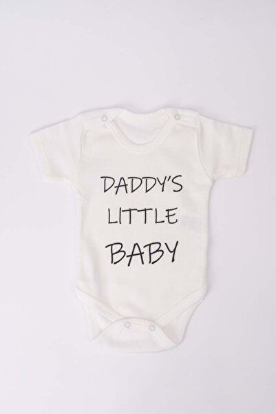 Bugula Printed Baby Bodysuit Cotton Fabric Eco-Friendly Dtg Print Father's Da...