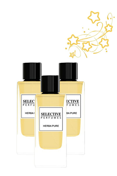 Selective 3 قطع عطر هيربا بيور 85 مل