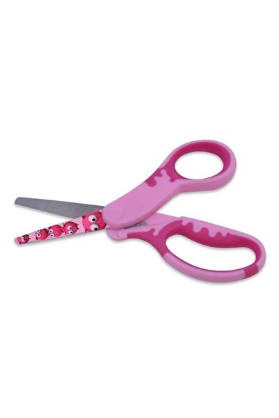 BAMI NETWORK Foarfeca roz pentru copii cu model purcelus, 13cm
