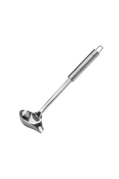 FACKELMANN 40467 Nirosta Oval Griff Paslanmaz Metalden Sos Kepçesi 29 cm