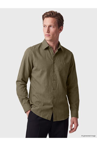 LC Waikiki قميص I STANDART Fit قماش غبردين للرجال من Freezen Store
