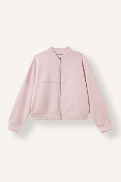DeFacto College Collar Bomber Modal Cardigan F1025Ax26Au