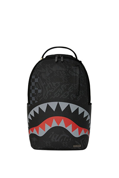 Sprayground ®   4Am Red Shark Σακίδιο Πλάτης B9219 - Μαύρο