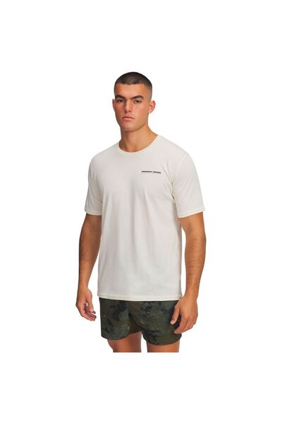 Under Armour PJT RCK Q4 SS 2 6005047-279 Εκρού