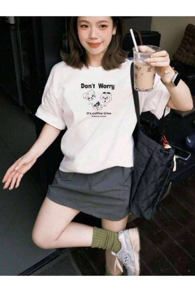 k222 2025 100 Cotton Womens T Shirt Short Sleeve Round Neck Simple Casual-04
