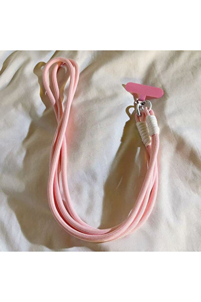 Choice4 pink Multicolour Cute Crossbody Lanyard Strap Chain For Phone Case Co...