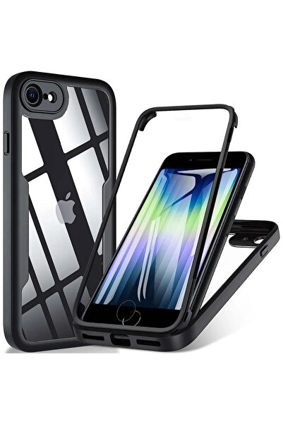 Choice38 iPhone17e black 360 Full Body Double Side HD Clear Screen Phone Case...