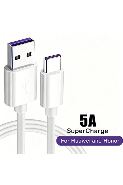 choice2 1m 1pcs 5A USB Type C Cable For Mate 60 P50 P40 P30 Pro Honor 400 90 ...