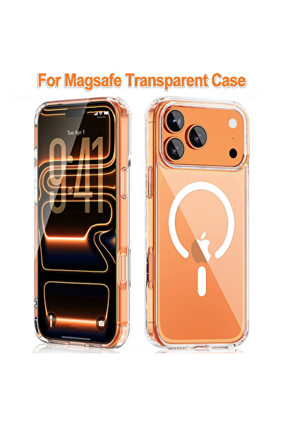 Choice1 iPhone17 Pro Clear For Magesafe Phone Case for iPhone 17 16 15 14 13 ...