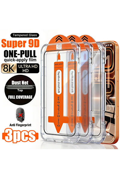 Choice22 iPhone 13 Pro Max High Definition 3 Pieces NNBILI 3pcs HD Tempered G...