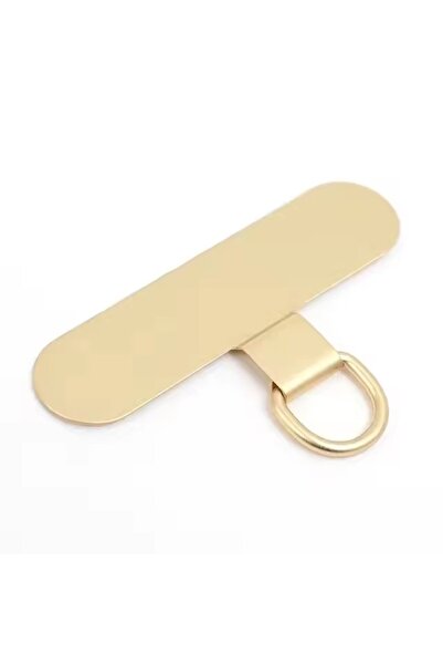 Choice1 Gold 4/2/1PCS Universal Metal Phone Tether Tab Ultra-thin Stainless S...
