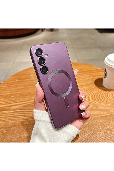 Choice Galaxy S26 PURPLE Luxury Matte Magnetic Phone Case For S26 S25 S24 S23...