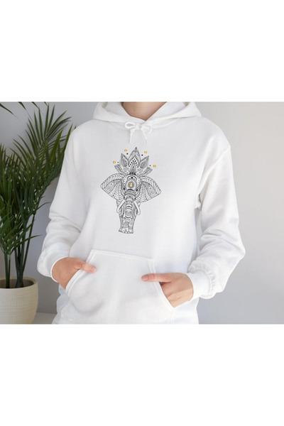 bellanova Unisex Printed Hooded Sweatshirt
