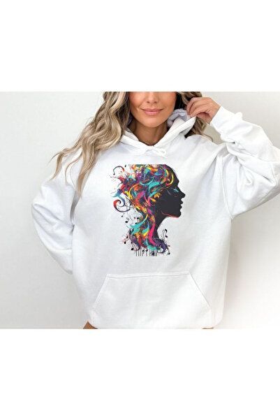 bellanova Unisex Printed Hooded Sweatshirt