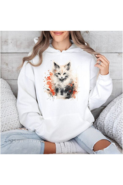 bellanova Unisex Printed Hooded Sweatshirt