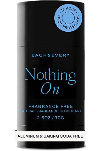 Each & Every Aluminum-Free Deodorant for Sensitive Skin with Essential Oils a...