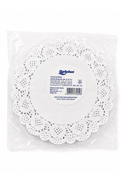 Dolphin Kağıt Dantel 18 CM 100 Adetli