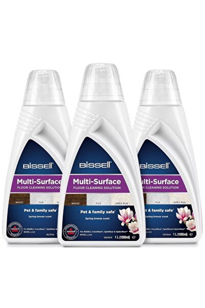 Bissell Set MultiSurface Crosswave, Detergent, 3x 1 l