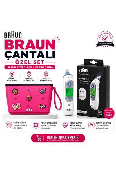 Braun 6525 ateş ÖLÇER