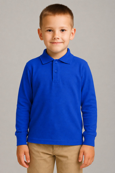 Trendy Mall Polo Collar Plain School Lakos (School Uniform)