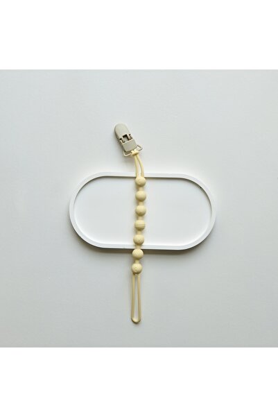 Choice yellow Instagram's New Solid Color Silicone Chain Baby Pacifier Gum Ch...