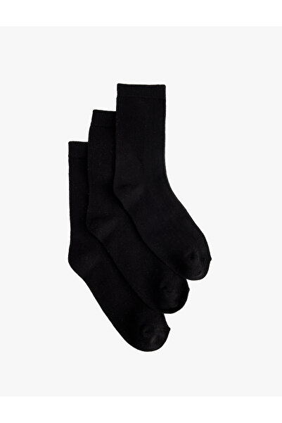 Koton Cotton 3-Piece Sock Set
