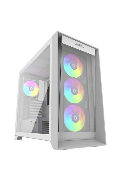 OEM Carcasă PC Midi Tower Gaming Aerisită Albă 525x250x460 mm
