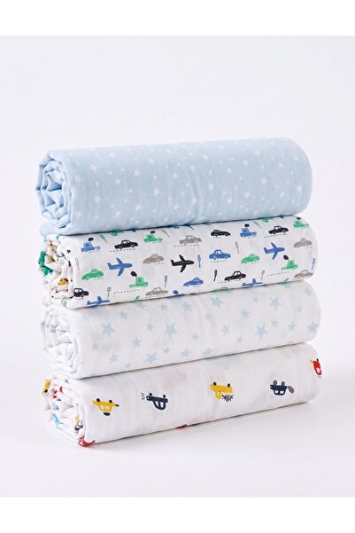 MiniKids Set 4 scutece finet imprimate Baby-boy