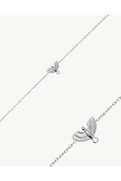 Stemma Jewelry Brățară Phoenix din Argint 925, cu Zirconiu, Placat cu Rodiu