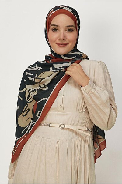 Alvina Patterned Lora Shawl 8656