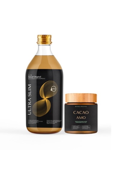 BIOGEL UltraSlim & Cacao Amo Πακέτο(To viral βραβευμένο πακέτο αδυνατίσματος)...