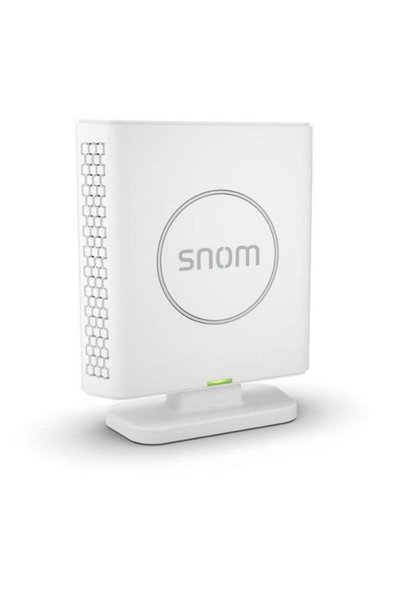 Snom M400 DECT Base-Up to 20 Handsets,20 Simultaneous Calls,Dual Cell, TLS/SR...