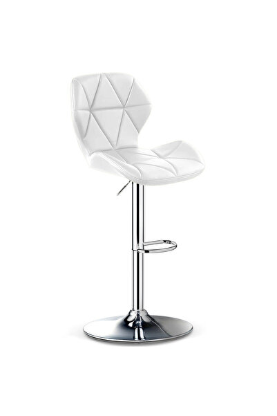 Quasar & Co. Bar stool, adjustable height, swivel, shell seat, suitable for k...