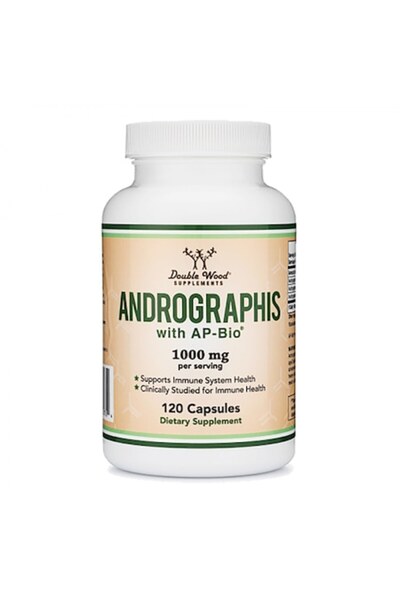 DOUBLE WOOD Supliment alimentar Double Wood, Andrographis cu AP-Bio ® Androgr...