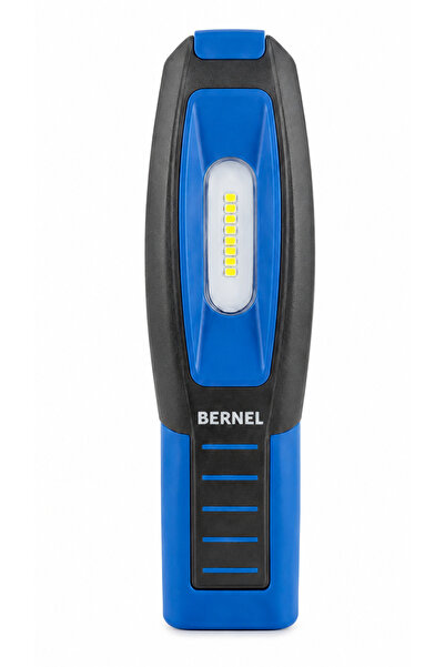 BERNEL Şarjlı Led Fener Led Lamba El Feneri Mıknatıslı Askı Aparatlı 600 Lüme...